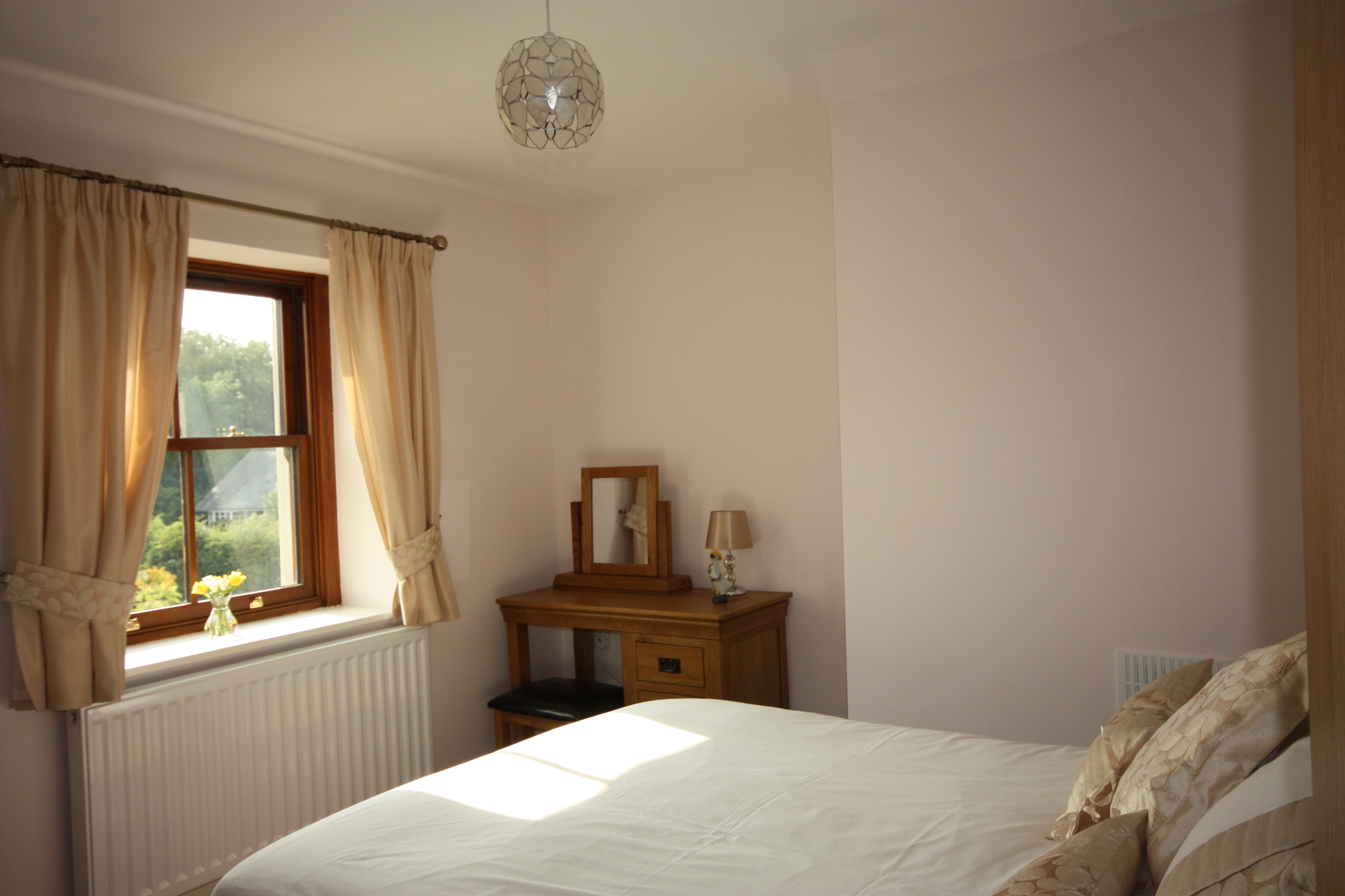 First Floor Double Bedroom at Leesrigg Cottage